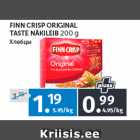 Allahindlus - FINN CRISP ORIGINAL 
TASTE NÄKILEIB 
200 g