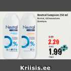 Neutral šampoon 250 ml