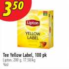 Allahindlus - Tee Yellow Label, Lipton