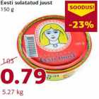 Allahindlus - Eesti sulatatud juust
150 g