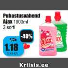 Puhastusvahend
Ajax