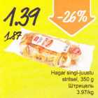 Allahindlus - Hagar singi-juustu stritsel, 350 g