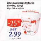 Allahindlus - Kompvekikarp Raffaello Ferrero, 230 g