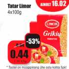 Allahindlus - Tatar Limor
4x100g 