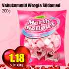 Allahindlus - Vahukommid Woogie Südamed 200 g