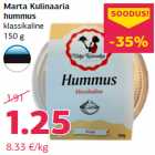 Allahindlus - Marta Kulinaaria
hummus