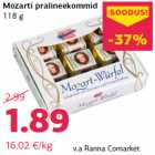 Mozarti pralineekommid
118 g