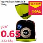 Allahindlus - Fazer Must seemneleib
280 g