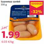 Allahindlus - Saaremaa sardell
330 g