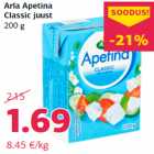 Allahindlus - Arla Apetina
Classic juust
200 g