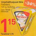 Valgehallitusjuust Brie