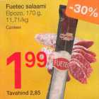 Fuetec salami