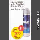 Allahindlus - Raseerimisgeel Series Sensitive Gillette, 200 ml