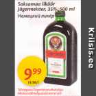 Allahindlus - Saksamaa liköör Jägermeister,