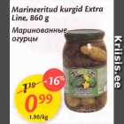 Allahindlus - Marineeritud kurgid Extra Line, 860 g