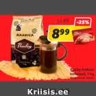 Allahindlus - Paulig Arabica
kohvioad, 1 kg