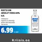 Allahindlus - ROOTSIVIIN ABSOLUT VODKA