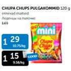 CHUPA SHUPS PULGAKOMMID 120 g