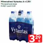 Mineraalvesi Vytautas, 6 x 1,25 l
