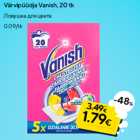 Värvipüüdja Vanish, 20 tk
