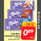Valik Milka
šokolaade, 87-100 g