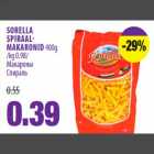 SORELLA SPIRAAL-MAKARONID 400g