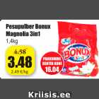 Allahindlus - Pesupulber Bonux Magnolia 3in1,1,4 kg