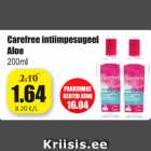 Allahindlus - Carefree intiimpesugeel Aloe