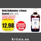 Allahindlus - Viski Ballantine´s Finest Scotch