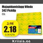 Allahindlus - Majapidamislapp Vileda 342 PickUp 6 tk