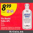 Viin Absolut Vodka