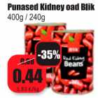 Allahindlus - Punased Kidney oad Blik