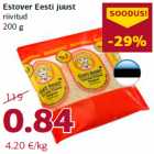 Allahindlus - Estover Eesti juust riivitud, 200 g