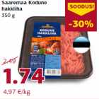 Allahindlus - Saaremaa Kodune
hakkliha
350 g