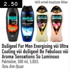 Dušigeel For Men Energising või Ultra Cooling või dušigeel Be Fabulous või Aroma Sensations So Luminous