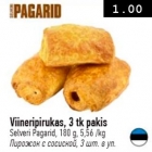 Viinepirukas, 3 tk pakis