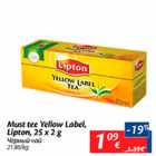 Allahindlus - Must tee Yellow Label, Lipton