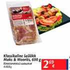 Allahindlus - Klassikaline šašlõkk Maks&Moorits, 600 g