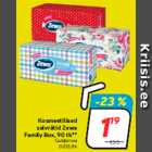 Allahindlus - Kosmeetilised
salvrätid Zewa
Family Box, 90 tk**