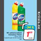 WC-puhastusvahend
Domestos, 750 ml