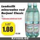 Looduslik
mineraalne vesi
Borjomi Classic
1L