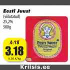 Eesti Juust
(viilutatud)
25,2%
500g