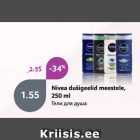 Allahindlus - Nivea dušigeelid meestele,
250 ml