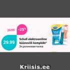 Allahindlus - Scholl elektrooniline
küüneviili komplekt*