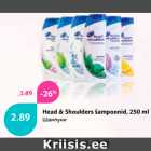 Allahindlus - Head & Shoulders šampoonid, 250 ml