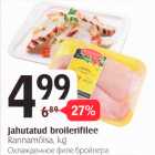 Jahutatud broilerifilee 