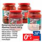 Konserveeritud tomatid Maxima Favorit, 680 g