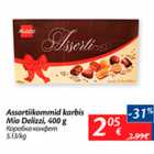 Allahindlus - Assortiikommid karbis Mio Delizzi, 400 g