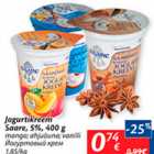 Allahindlus - Jogurtikreem Saare, 5%, 400 g