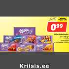 Allahindlus - Milka šokolaadid,
87-100 g*